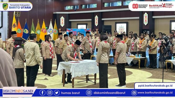 
					Kwarnas Lantik Pengurus Pramuka Kalteng Masa Bakti 2025–2030 di Palangka Raya