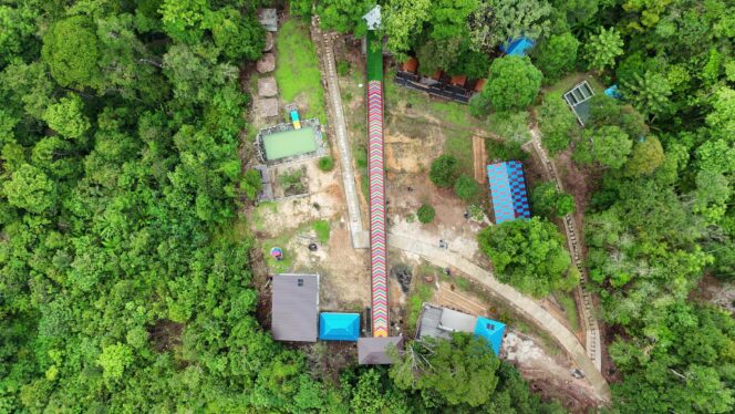 
 Ongkong Park, Wisata Baru di Desa Luwe Hulu Lahei Barat Hadir dengan Beragam Wahana