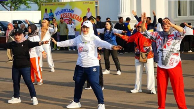 
					Sehat Bareng! Pj Ketua TP PKK Barito Utara Gelar Senam Bersama untuk Jaga Kebugaran