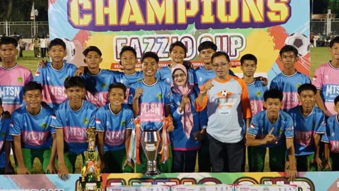 
					Pemkab Barito Utara Resmi Tutup Fazio Cup 2025, SMANSA dan MTsN Barut Raih Gelar Juara Pertama