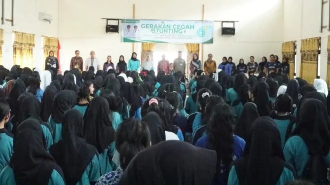 
					Dinas Kesehatan Barito Utara Gelar Gerakan Cegah Stunting di SMKN 1 Muara Teweh