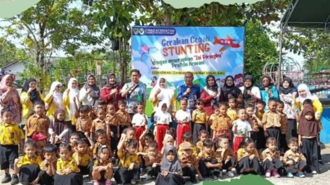 
					Dinas Kesehatan Barito Utara dan Puskesmas Lahei 2 Gelar Gerakan Cegah Stunting di TK Pembina I Lahei