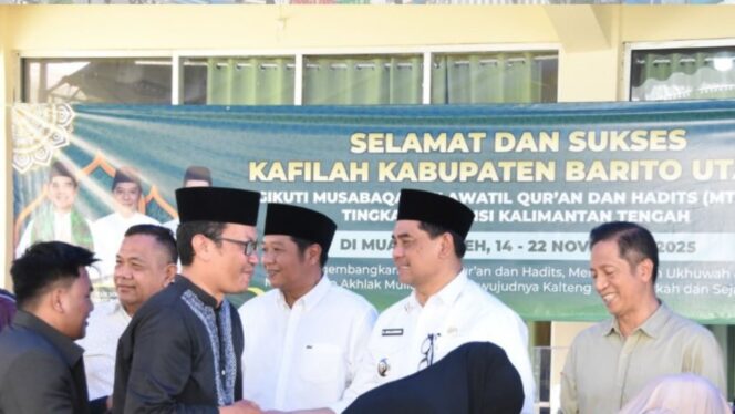 
					Bupati Barito Utara Berikan Apresiasi untuk Kafilah Usai Raih Juara Umum MTQH XXXIII Kalteng