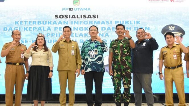 
					Diskominfosandi Barito Utara Gelar Sosialisasi Keterbukaan Informasi Publik bagi Kepala Perangkat Daerah