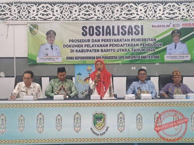 
					Disdukcapil Barito Utara Sosialisasikan Prosedur dan Syarat Pencatatan Sipil di Kecamatan Teweh Baru
