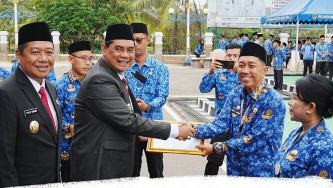 
					Pemkab Barito Utara Peringati HUT Korpri ke-54, Bupati Shalahuddin Dorong ASN Adaptif, Inovatif dan Berdaya Saing