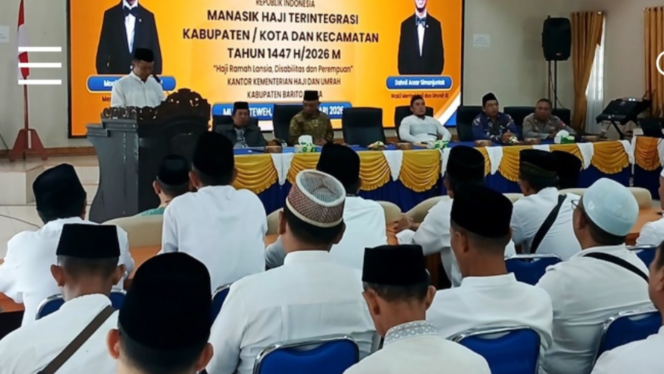 
					Pemkab Barito Utara Buka Manasik Haji 1447 H/2026 di Muara Teweh, Tekankan Persiapan Matang bagi 113 Jemaah