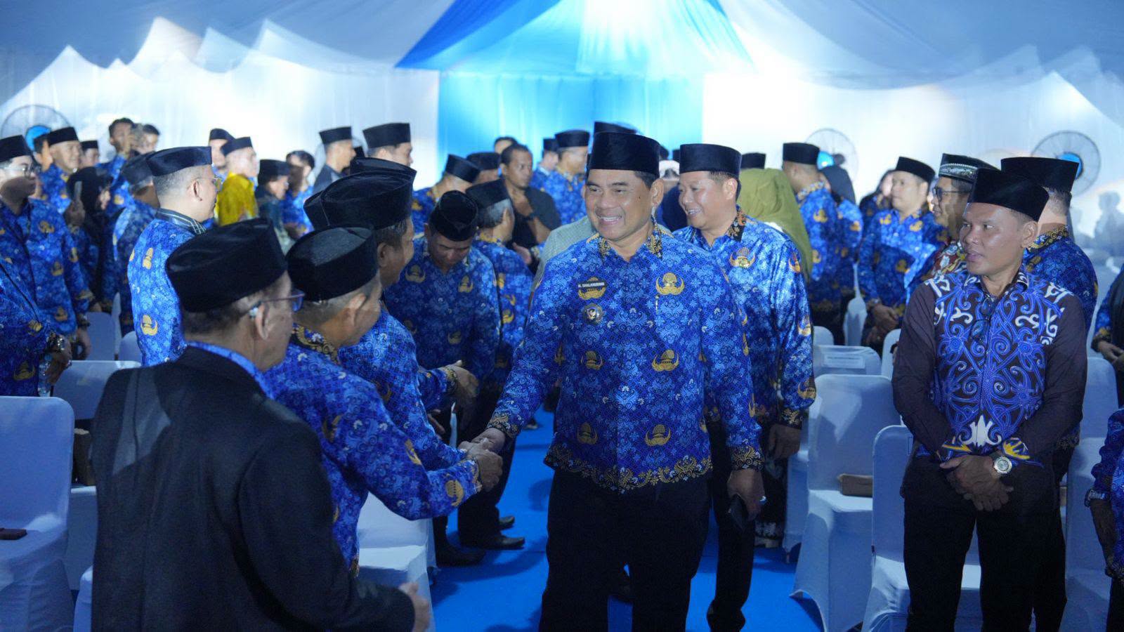 Bupati Barito Utara motivasi kafilah MTQ KORPRI Kalteng di Puruk Cahu