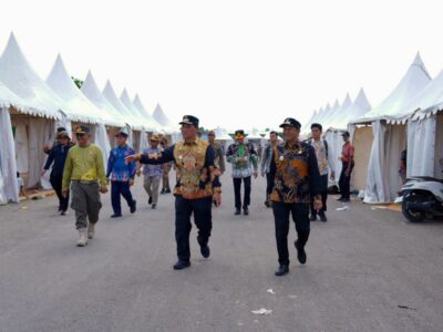 Bupati Barito Utara tinjau lokasi Batara Expo di eks Bandara Beringin Muara Teweh