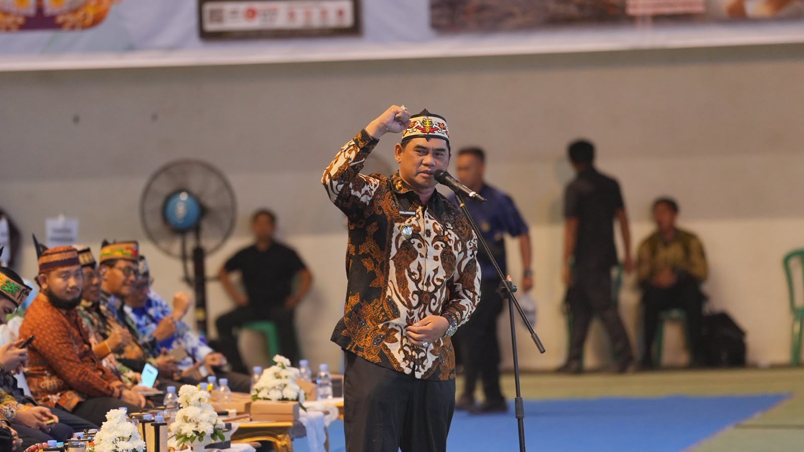 Bupati Barito Utara H Shalahuddin paparkan program unggulan di Rakor Desa Kalteng
