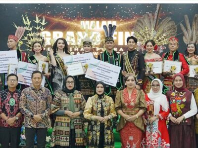 Bupati Barito Utara menegaskan pariwisata pilar pembangunan pada Grand Final Putra Putri Pariwisata 2026