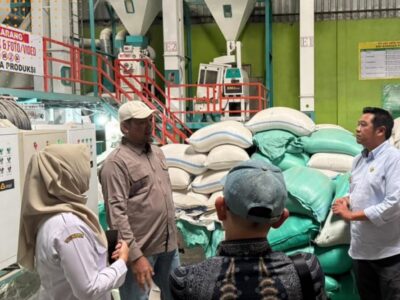 Wakil Bupati Barito Utara meninjau pabrik beras terintegrasi di Nganjuk