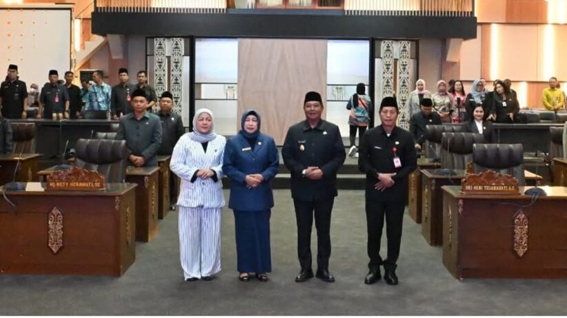 Wakil Bupati Barito Utara menyampaikan apresiasi rekomendasi DPRD atas LKPJ 2025