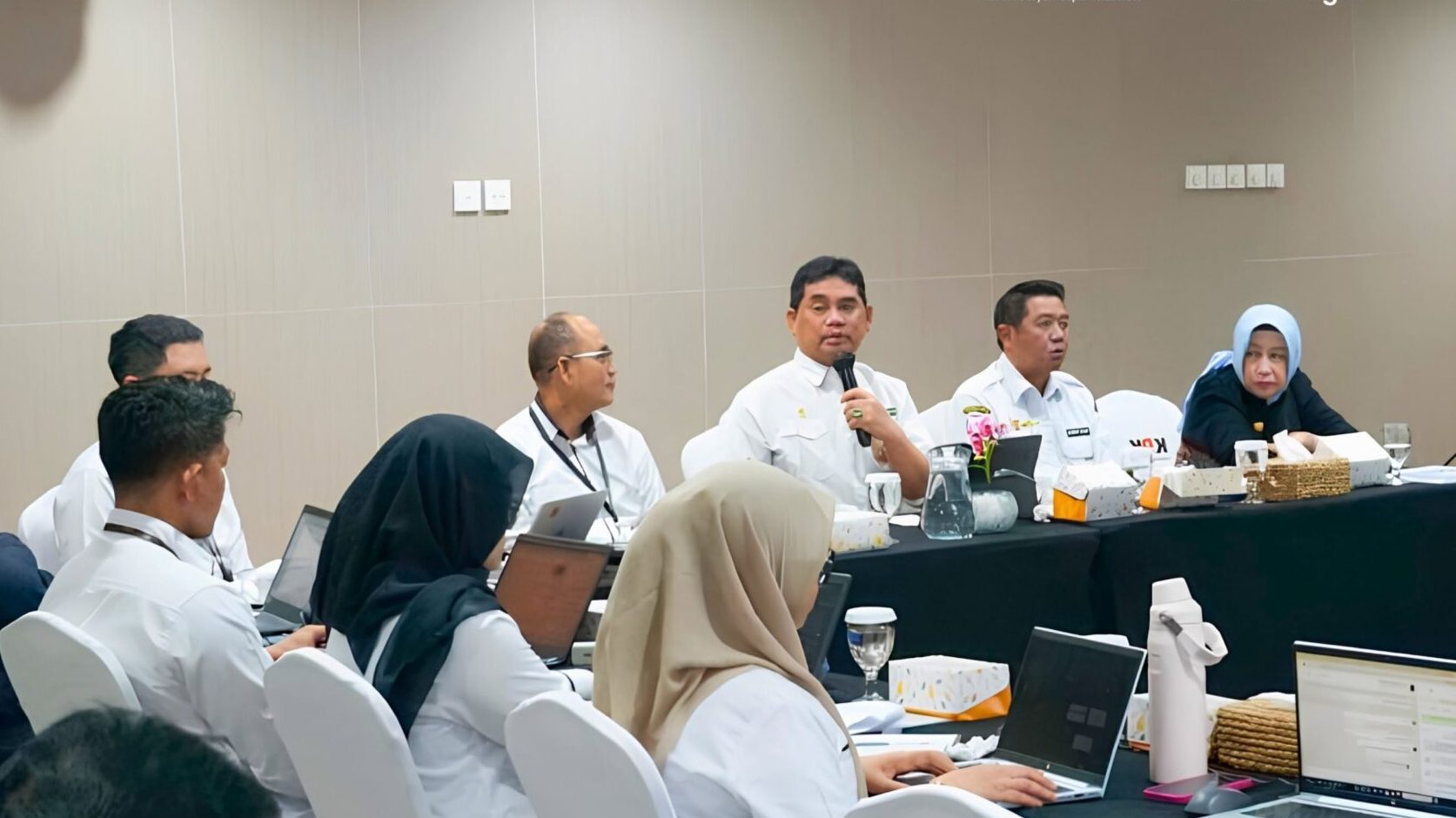 Bupati Barito Utara menegaskan komitmen tata kelola pemerintahan bersama KPK